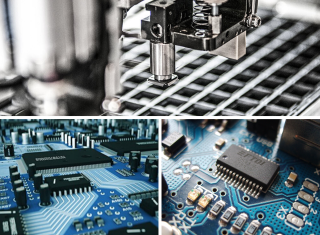 Ứng dụng khí nén trong các nhà máy chất bán dẫn và hàng điện tử